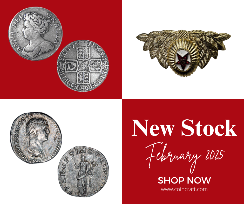 New Stock - February 2025 - Coincraft